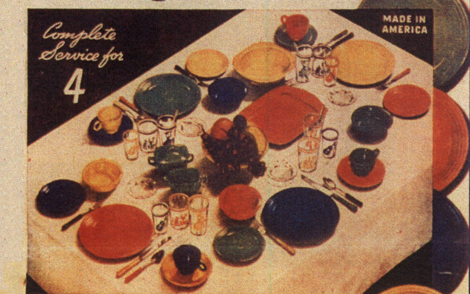 Fiesta Tableware product showcase